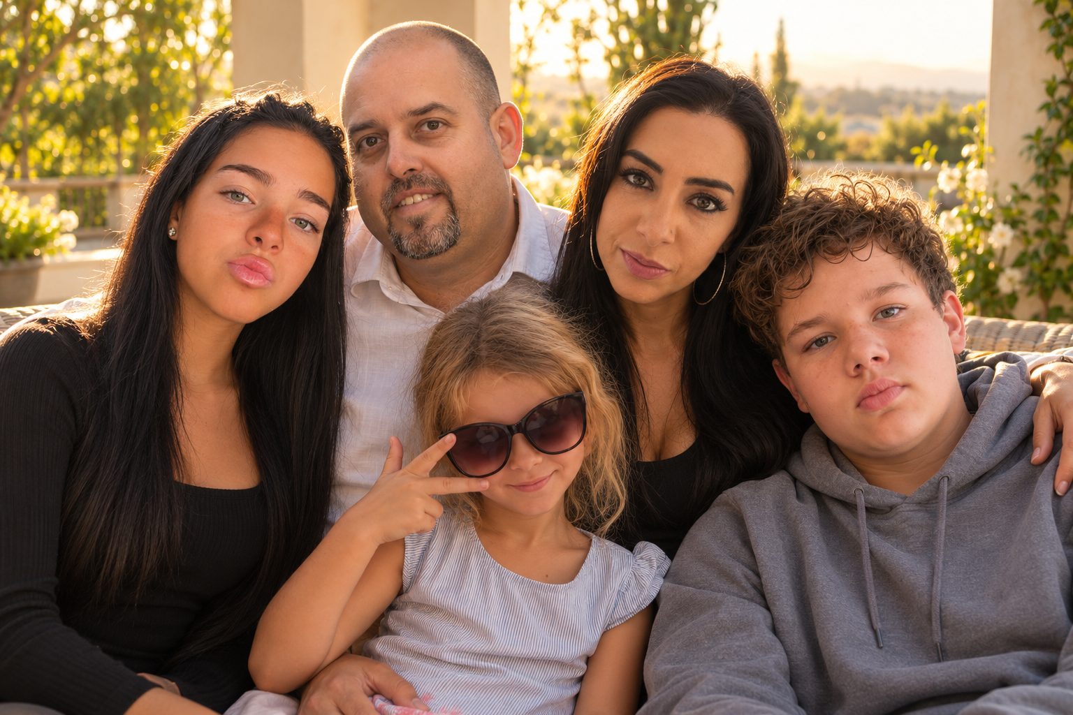 The Van's family
